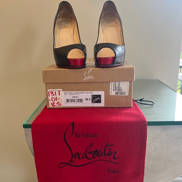 Christian Louboutin Very Prive 120mm size 38.5 (7.5) - Picture 6 of 8